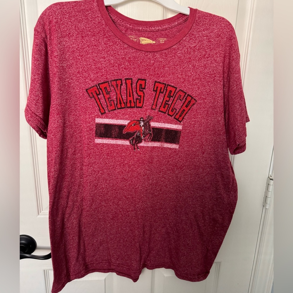 Distant Replay, Size XL, Texas Tech short sleeve tee